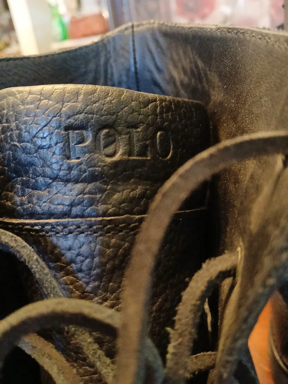 Polo by Ralph Lauren Black Leather Lace-Up Buckle Ankle Boots Ranger Black 11